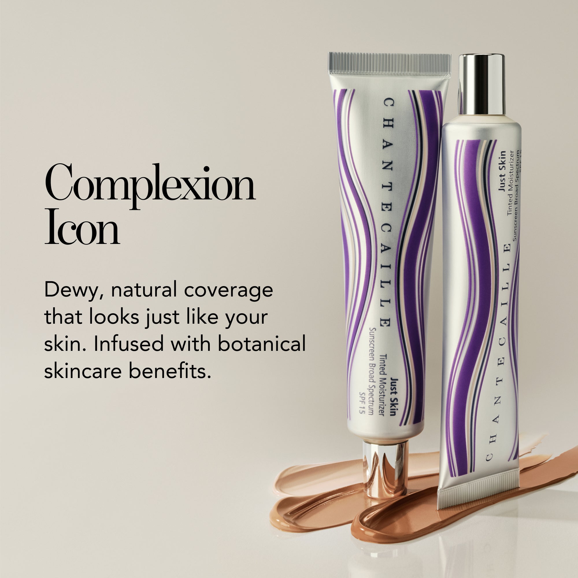 化粧下地 CHANTECAILLEJust Skin Tinted Moisturizer Just Skin | Tinted Moisturiser with SPF 15 | Chantecaille UK